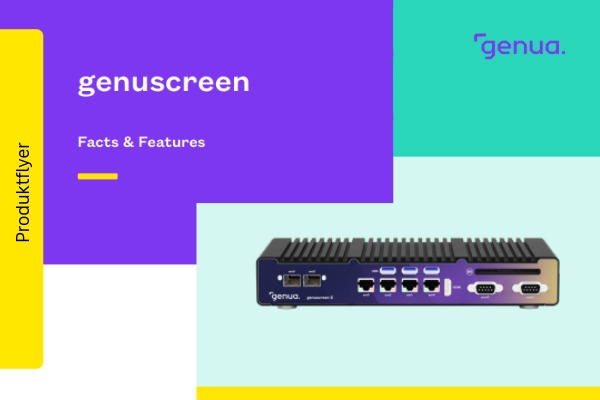 Produktflyer: genua