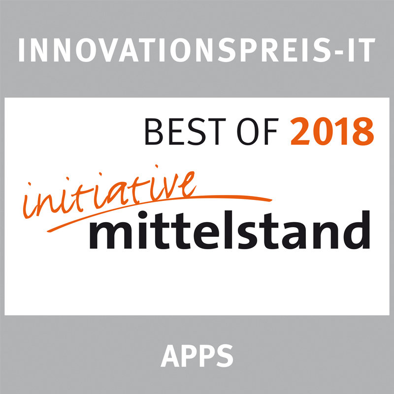 Innovation Award IT- Initiative Mittelstand 2018